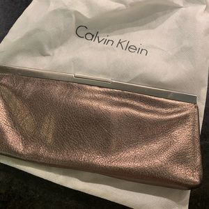 Calvin Klein Bronze Clutch